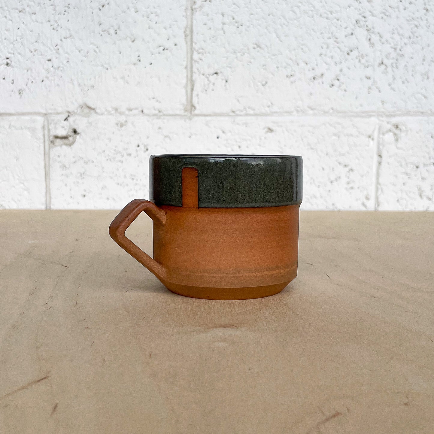 Orange Green Ocean Mug