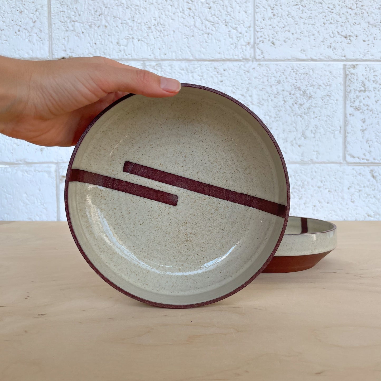 Flat leg Bowl | Terracotta