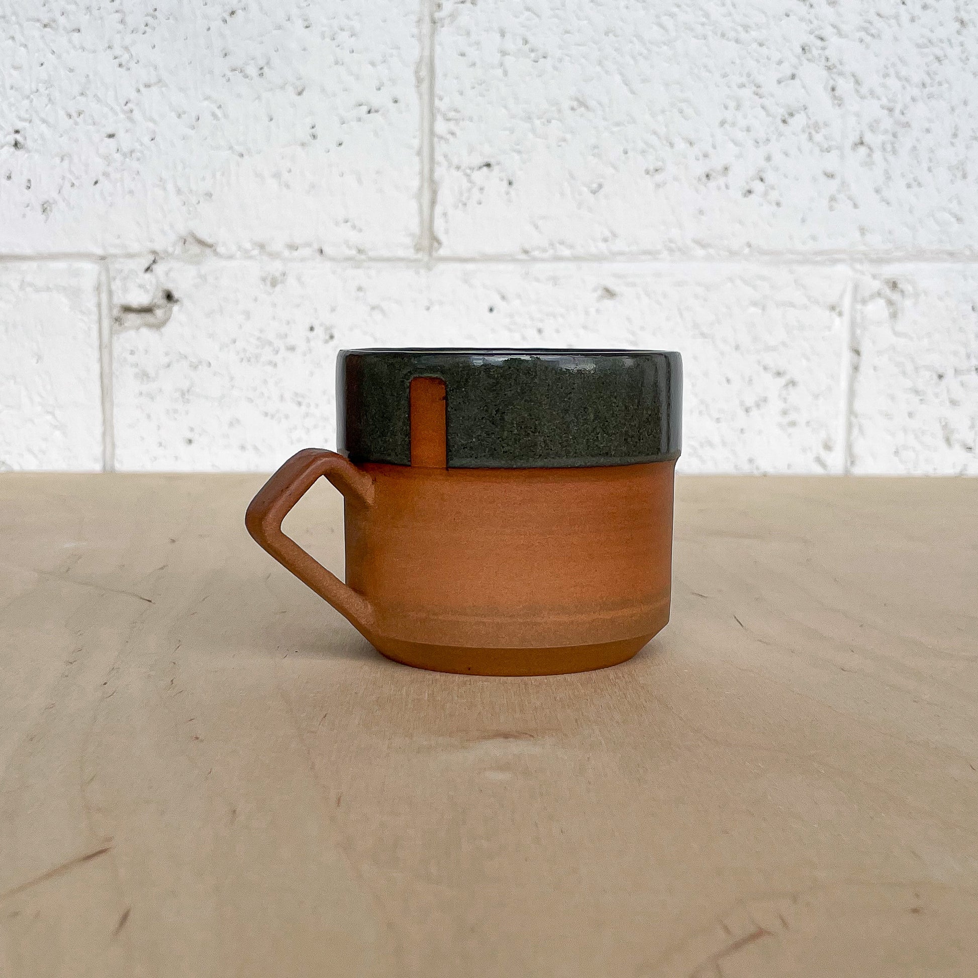 Orange Green Ocean Mug