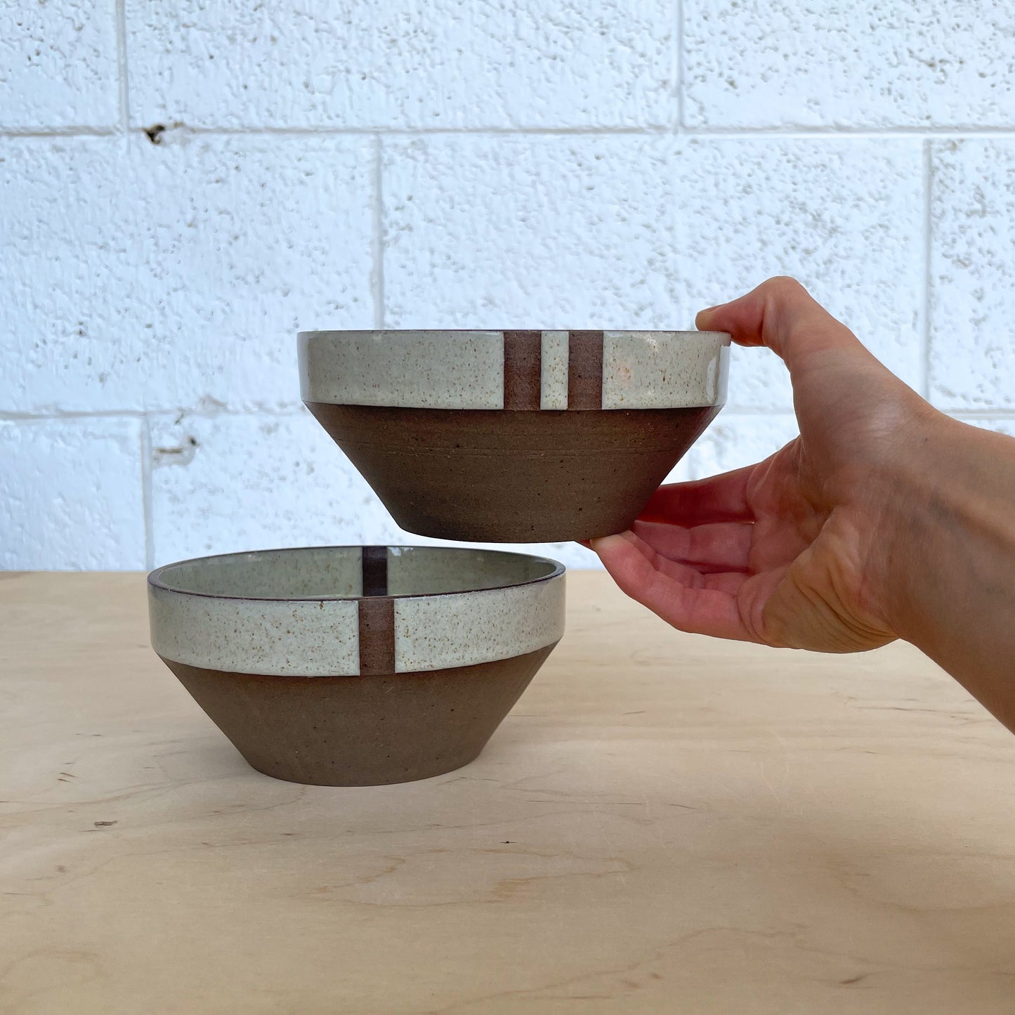 Flat leg Bowl | Gray